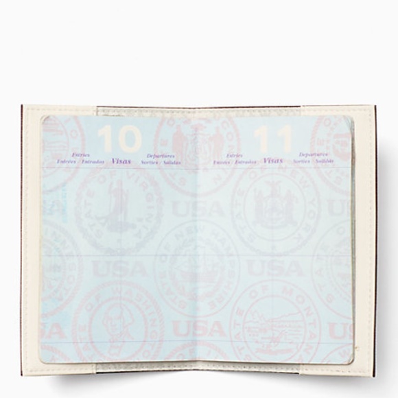 ✖️SOLD✖️Kate Spade Mikas Pond Passport Holder - Picture 5 of 6
